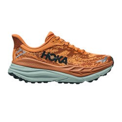 Hoka Stinson 7 Shoe Men's in Amber Haze and Amber Brown